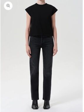 Agolde Women’s 90’s Pinch Waist Jeans-black
